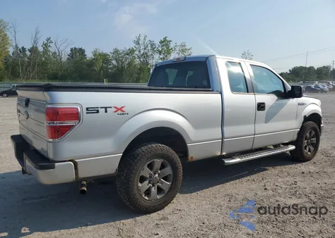 2012 Ford F150 Super Cab из США, поврежденный, VIN 1FTFX1EF8CFB52442